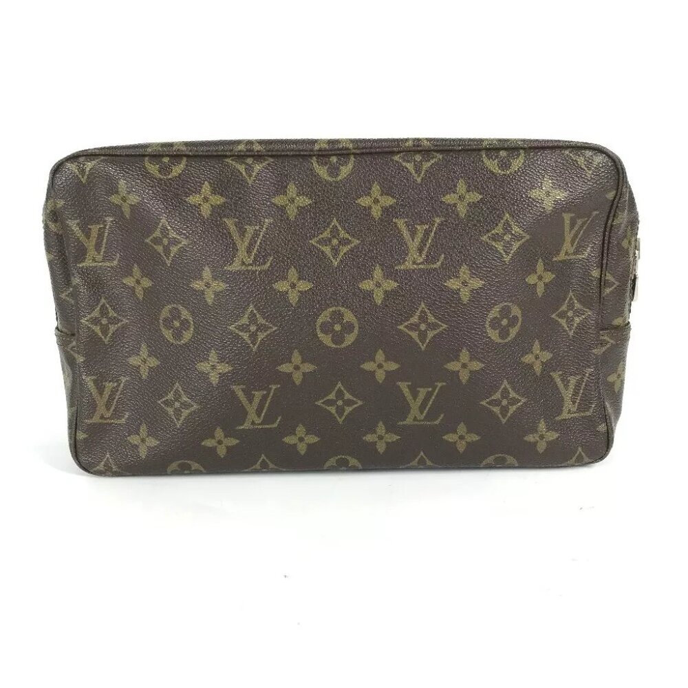 LOUIS VUITTON Monogram Trousse toilette 28 Makeup pouch Cosmetics Pouch